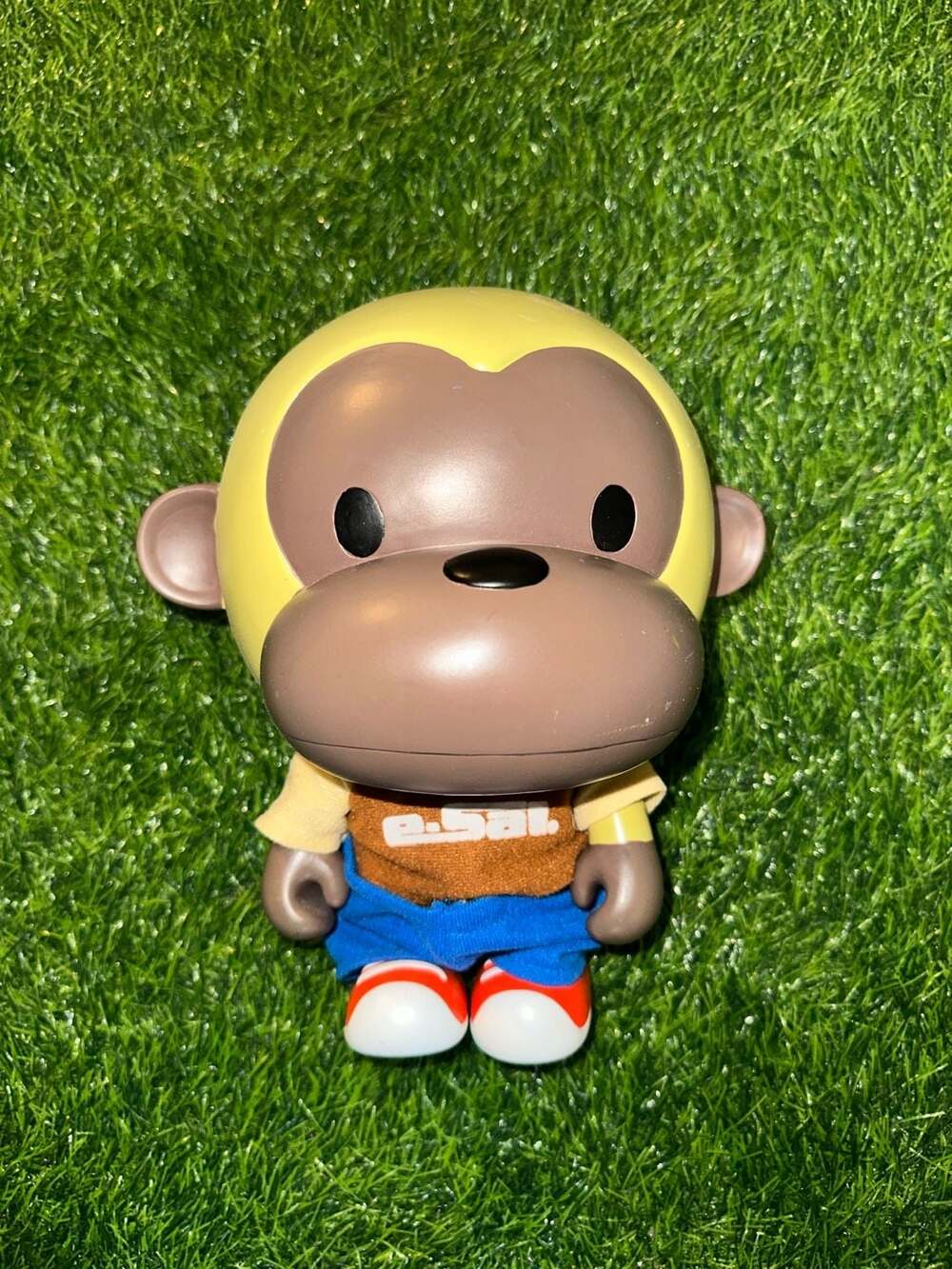 Peanuts Club Monkey Vinyl Figure Toy with Clothes